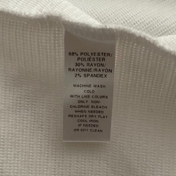 LOFT White Cropped Top Size XXS Petite - Picture 4 of 4